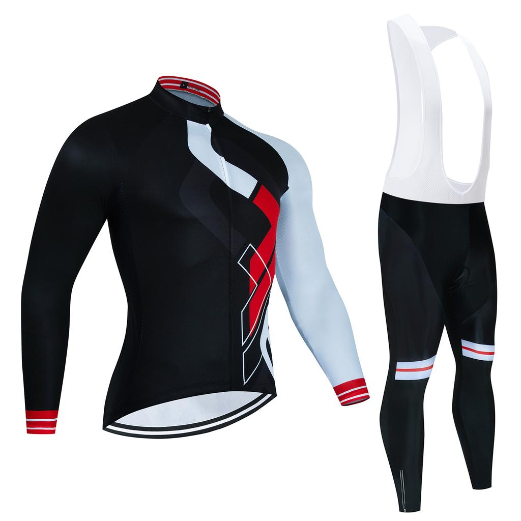 2026 Autumn Breathable Cycling Suit Set Men Bike Tops Spring Long Sleeve Clothing Ciclismo MTB Bicycle Clothes Outdoor Cycling Set