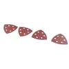 Professional Grade Abrasive Tools Pack of 20 Triangular Sanding Discs 90mm
