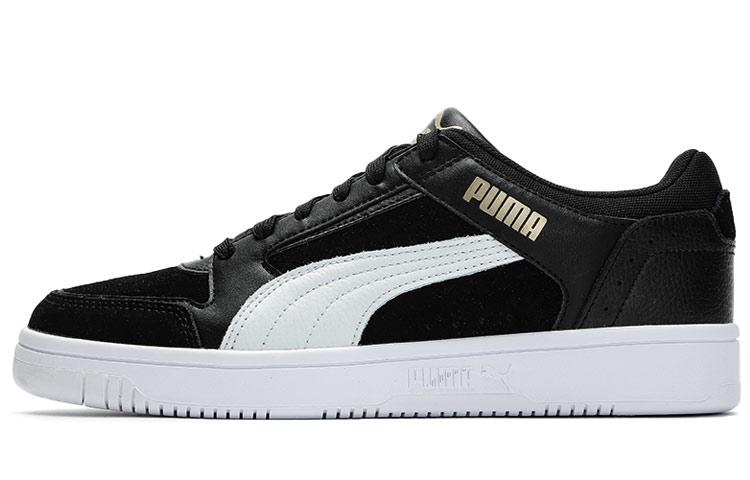 PUMA Rebound Joy Low Sd Black White 381086-01 35.5