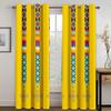 Ethiopian and Eritrean Traditional Curtains for Living Room Set Tilet Design High Quality Polyester Fabric Cortinas