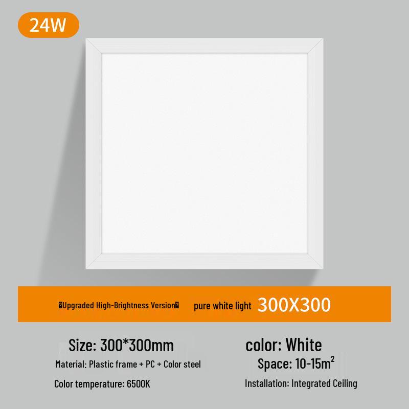 Recessed Ceiling LED Light: Aluminum Plate for Kitchen, Bathroom, or Bedroom