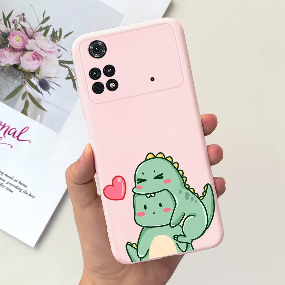 For Xiaomi Poco M4 5G Case Fashion Painted Shockproof Silicone Soft TPU Back Cover For Xiaomi Poco M4 Pro 5G Funda PocoM4 Bumper