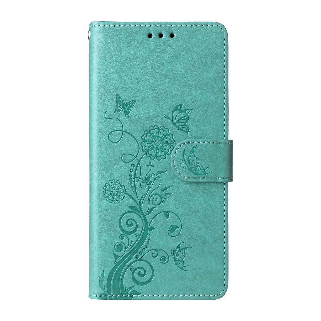 For Samsung Galaxy A35 5G Case Butterfly Imprinted Wallet Stand PU Leather Flip Phone Cover with