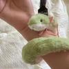Little Snake Year of The Snake Plush Toy Wrap Around Arm Green Snake Animal Doll  Car Decor
