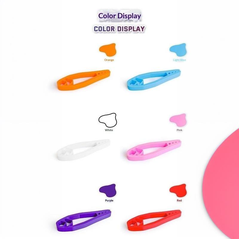 Hot Plastic Nail Holder Tool Anti-Smashing Finger Portable Hammer Nail Holder Pliers Durable Tool Auxiliary Pliers