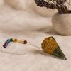Orgonite Chakra Pendulum, Flower of Life
