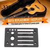 Long-lasting Guitar Replacement Part Faceplate for Ibanez Fishman SST Preamp, 3D Control Panel Cover Printed Preamp Plate Cover, Accessories