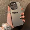 The New European, American and English Are Suitable for Iphone17 Mobile Phone Case Apple 15promax/14 Anti-drop 13pro16 Personality