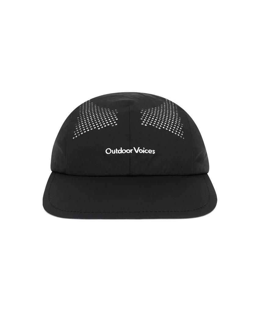 Ausdoeoboiseu Technol-Ov™ Airhole Running Cap (Black)