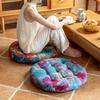 Bohemian Household Living Room Round Chair Cushion Dirt-resistant Thickened Cotton and Linen Seat Cushion Sedentary Tatami Futon On the Ground