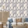 Scandinavian Leaves Wallpaper for Living Room and Bedroom 50x1000