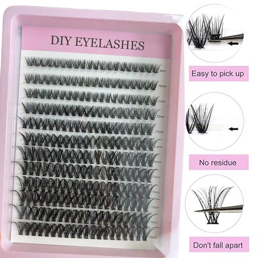 Enlarge Eyes False Eyelashes 30D 40D 50D 60D 80D Individual Lashes Daily Beauty Routine