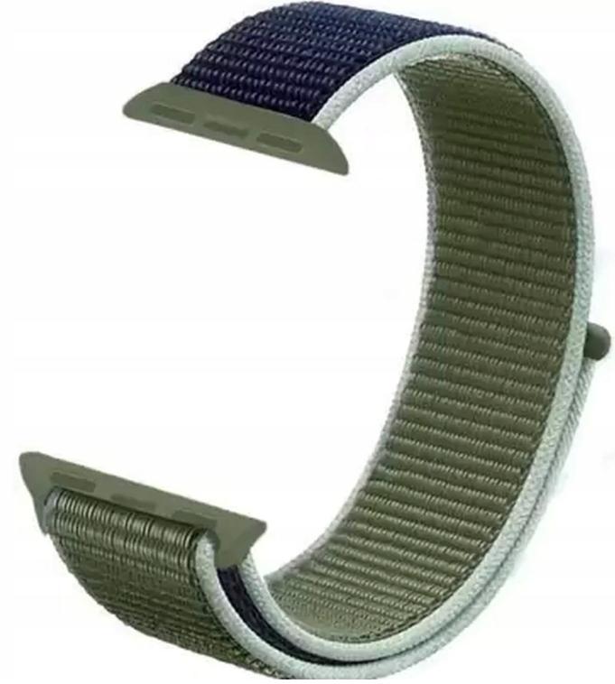 Strap For Apple Watch 1/2/3/4/5/6/7/8/9/Se 38/40 Green Khaki Material