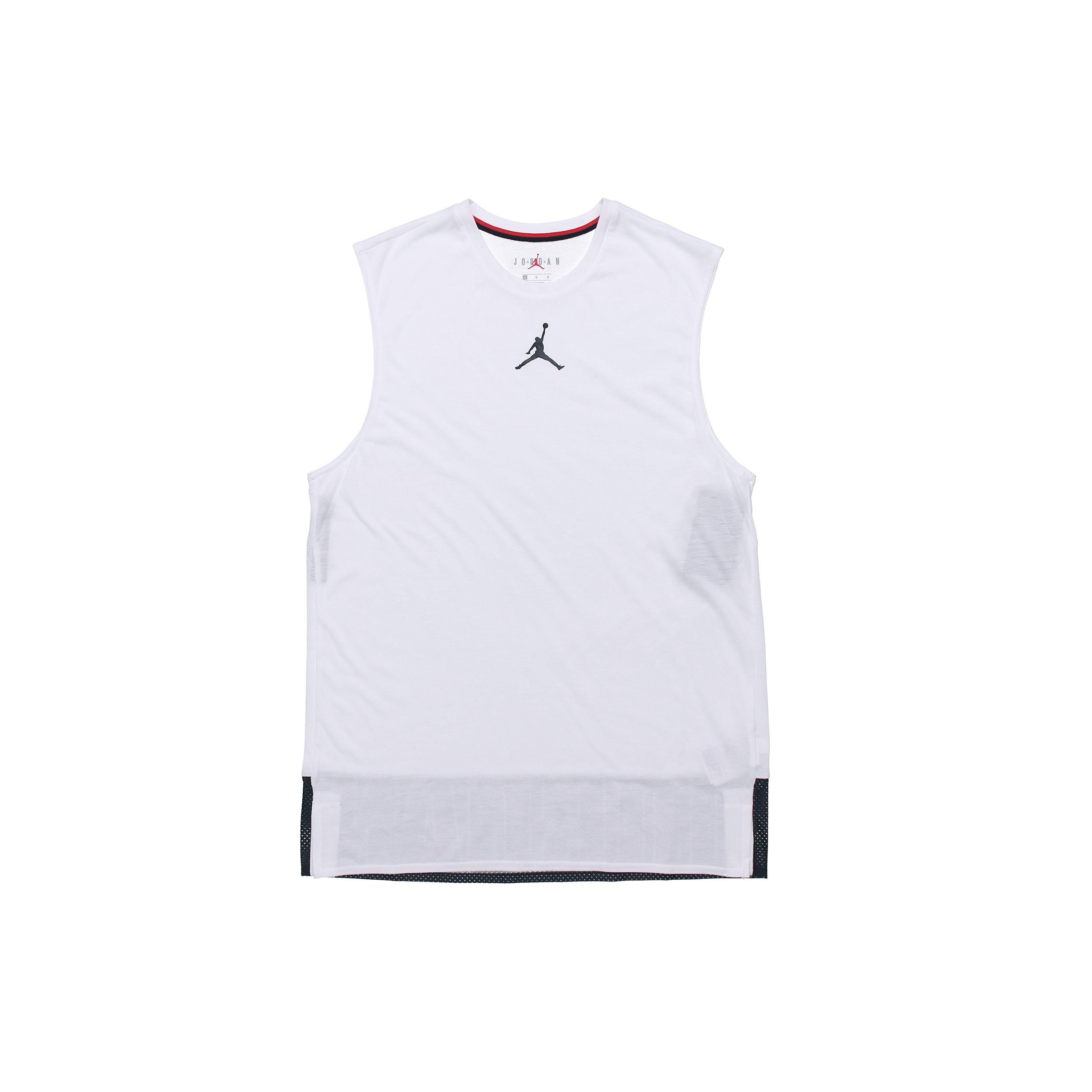 Баскетбольная майка Jordan мужская белая CJ4576-100 S