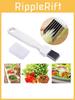 Versatile Kitchen Knife Shredder For Vegetables With Sturdy Plastic Handle And Multi Chopper