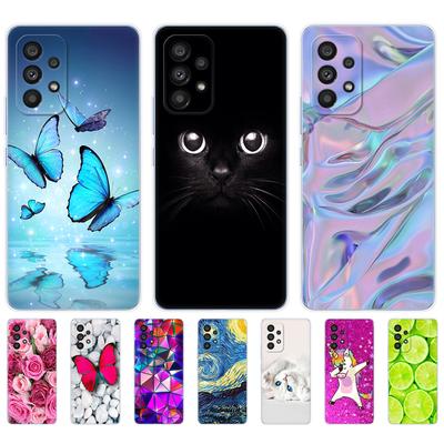 Do Samsung Galaxy A53 5G etui 6.5 cala tylna pokrywa do Samsung A33 A73 5G etui na telefony komórkowe Galaxy a536 zderzak Tpu miękki silikon