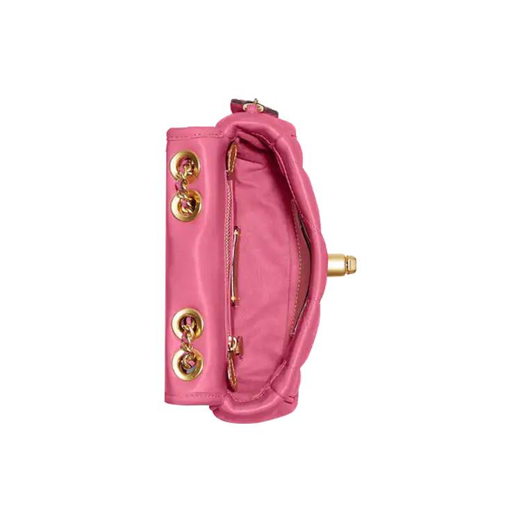New COACH Pillow Nappa Soft Leather Crossbody Bag Shoulder Bag Women's Pink CA086-B4QDV