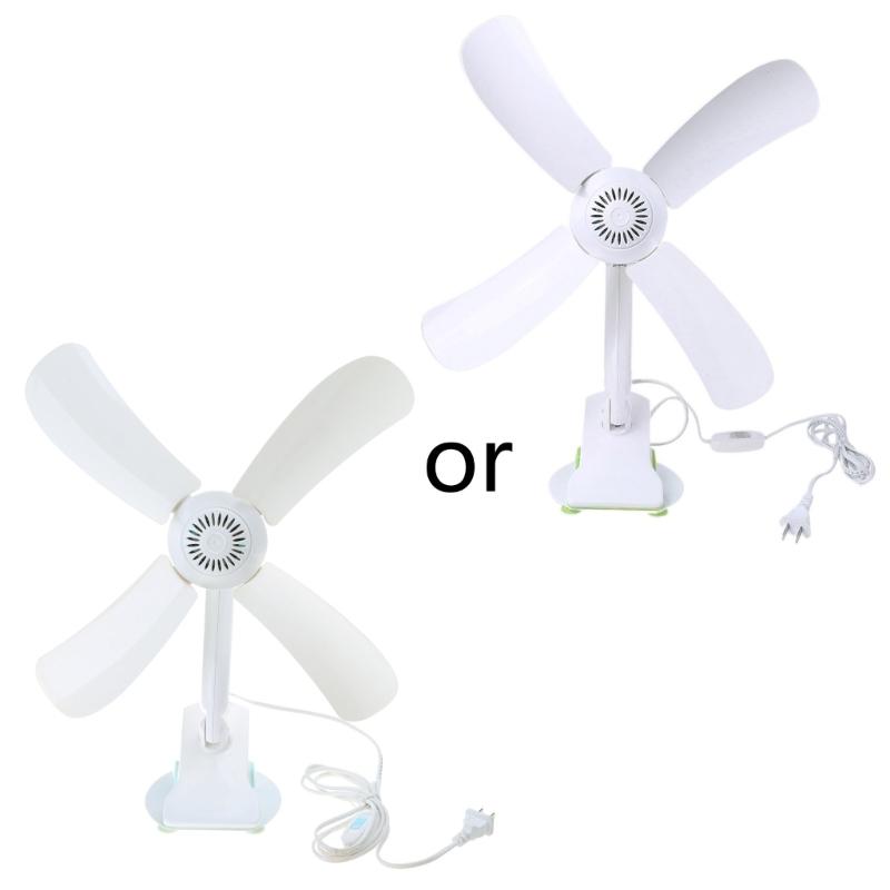 220V Silent Desk Fan 4 Clip Fan 16.54inch Table Fan for Home Office