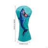 Fashion Golf Club Head Cover Interchangeable No. Tag Waterproof Case Fleece 3 5 UT Headcover Men