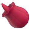 Pumpkin Rose Vibrating Egg: Women's Erotic Massager with Suction & Licking Functions