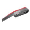 2.5m Car Front Bumper Lip Spoiler Cover Rubber Carbon Fiber Color Universal for Truck