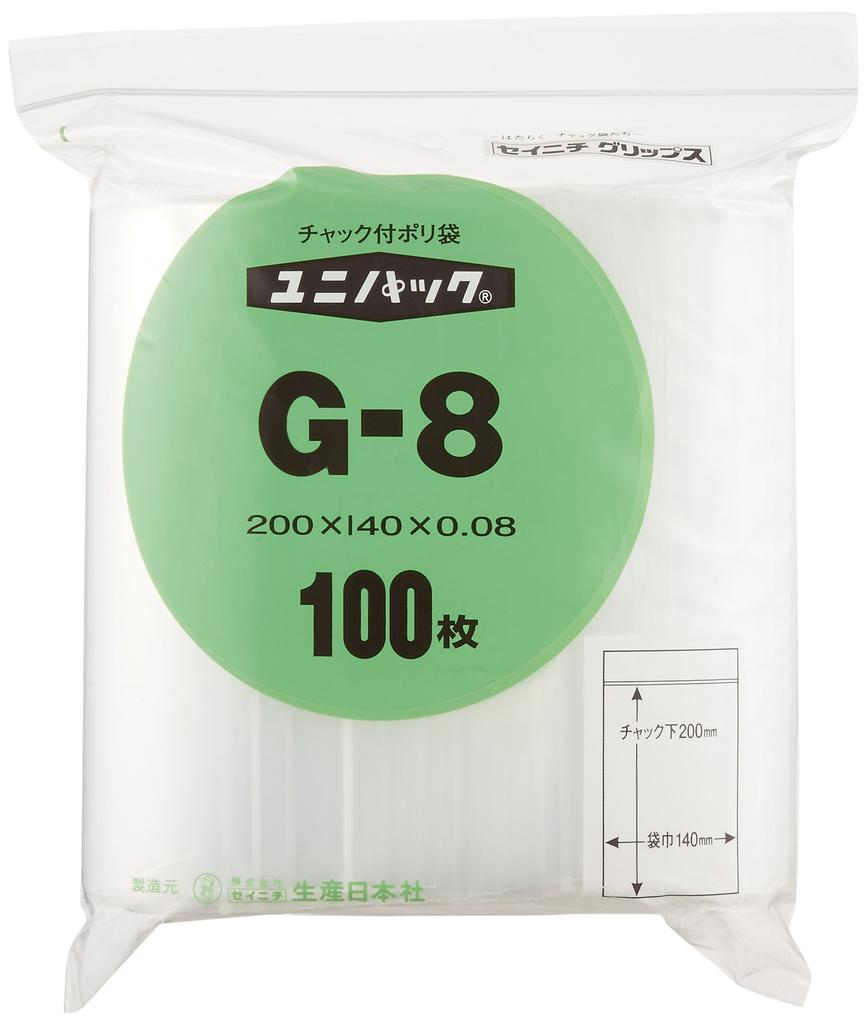 Tillverkad av Nipponsha Unipack 100 stycken G-8