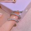 Accessories Geometric Winding Zircon Ring Personalized Simple Ring Jewelry