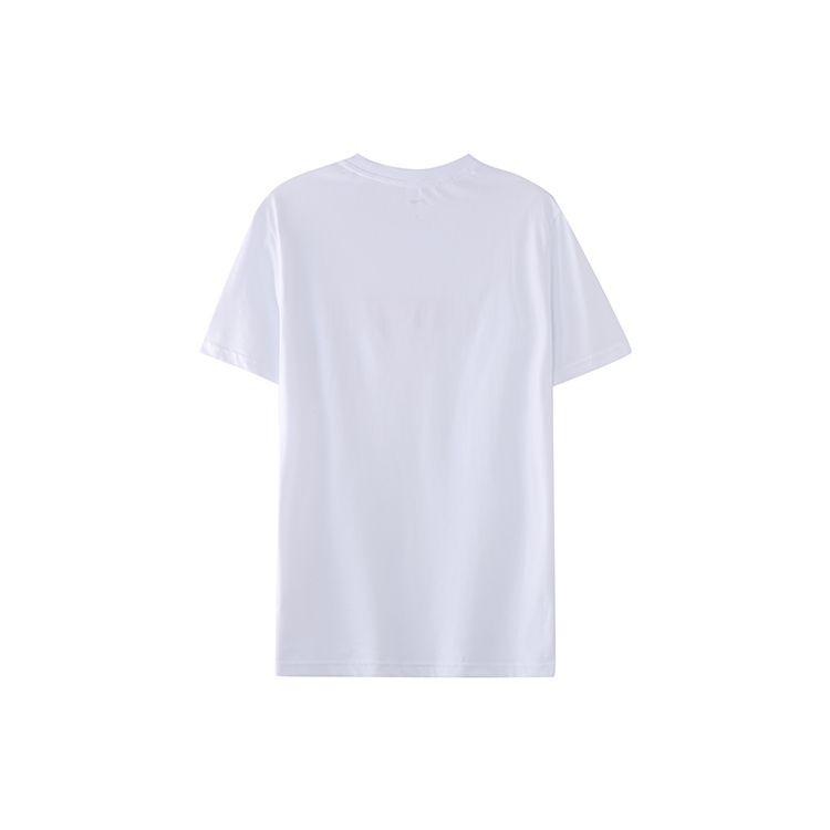 Li Ning Logo Print Casual Sports Breathable Loose Short Sleeve T-Shirt Unisex Tops White Black AHSR665-1+AHSR665-2