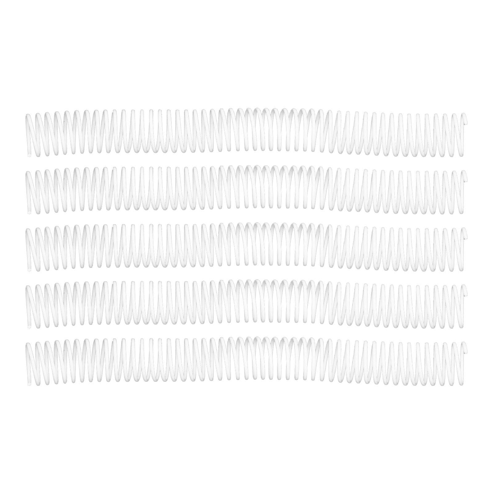 

35 шт., катушки для переплета бумаги формата А4, диаметр 25,4 мм, 48 петель, 4 шт.:Пластиковые спиральные гребни с шагом 1 питч, вместимость 215 листов, белые белый