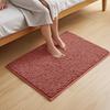 Tappeto da Bagno in Ciniglia, Morbido Soffice Assorbente Tappetino per Porta del Bagno, Antiscivolo Lavabile in Lavatrice Tappeto per Pavimento per Cucina Ingresso Camera da Letto
