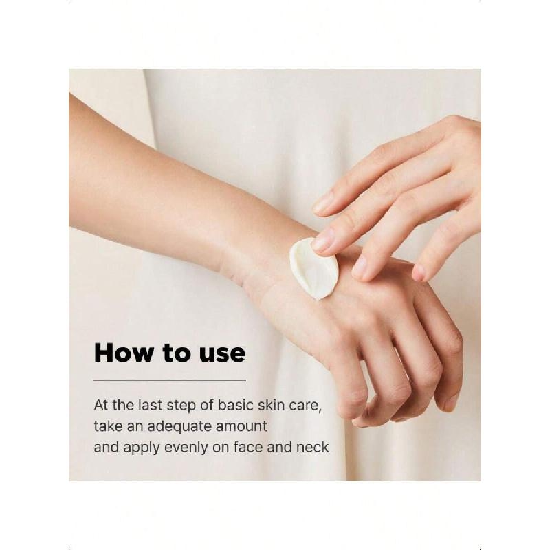 Isoi Intensive Energizing Cream Ex 60ml Deep Moisturizing Formula For Skin Elasticity  & Neck Firming Cream Korean Skin Care With Snail Mucin