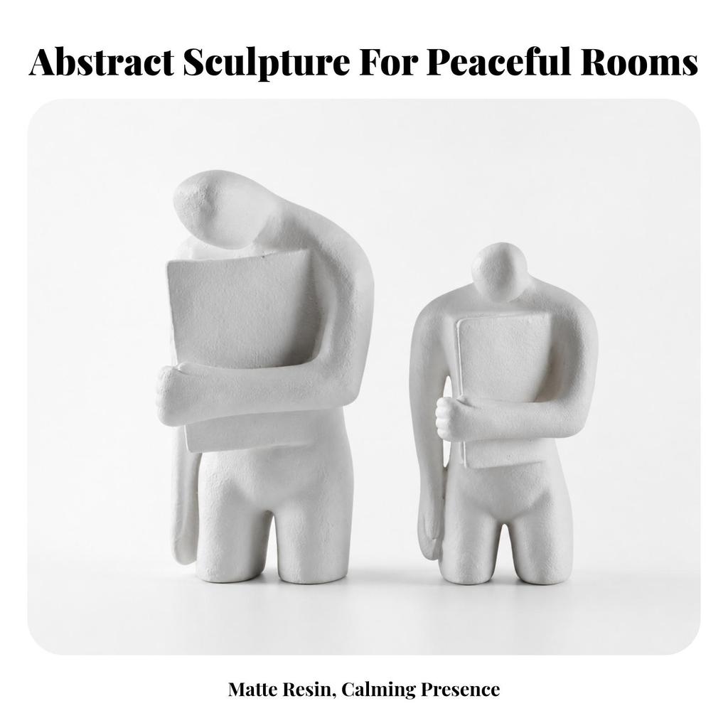 Abstract Human Figurine Minimalist Tabletop Decorative for Minimalists