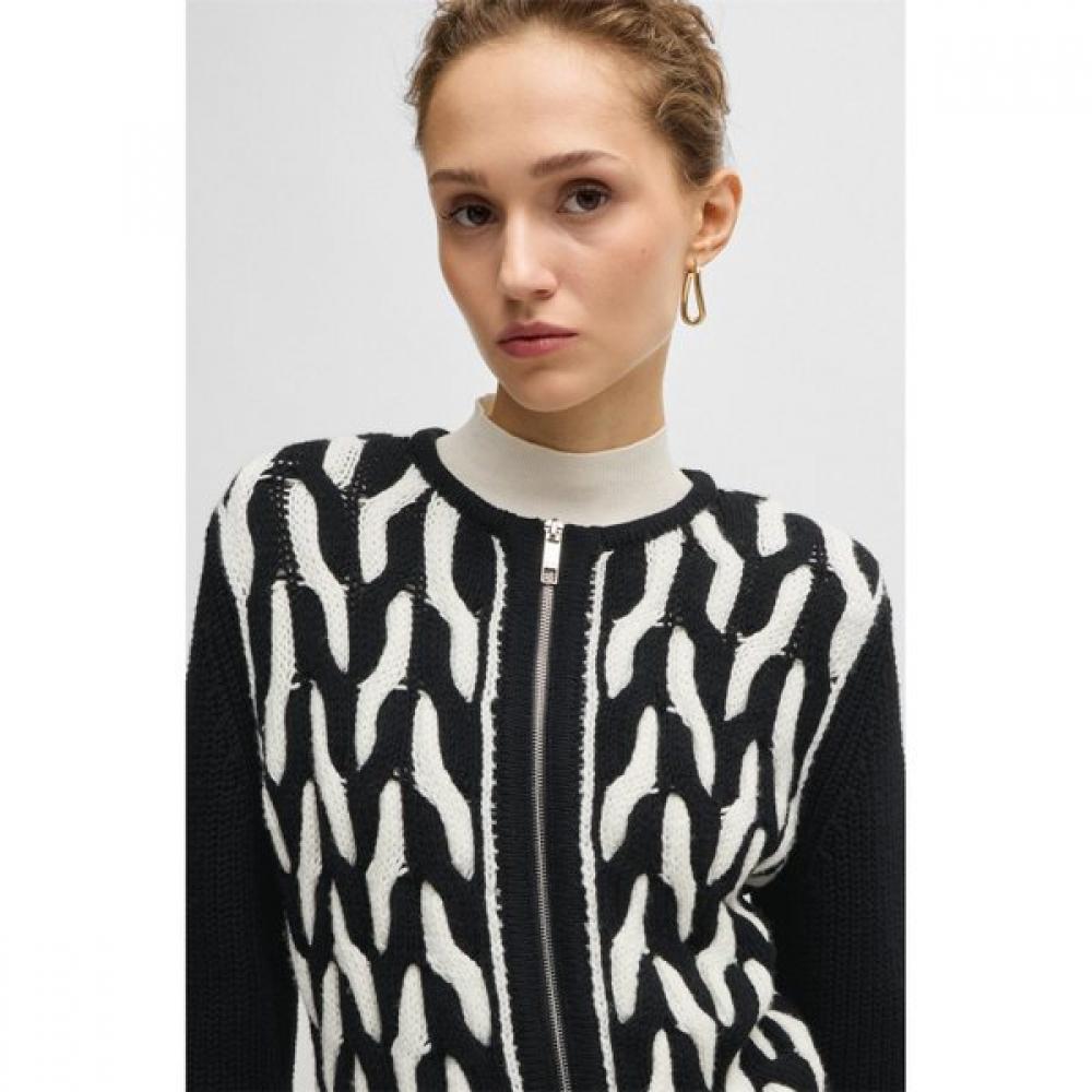 BoSS Women S Wool Knit Jacket Multi  50528570960 