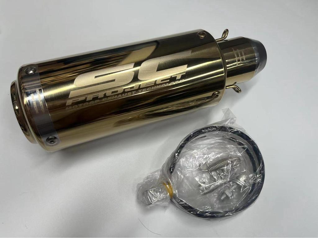 Universal SC Street Motorcycle Exhaust Tailpipe for Yamaha, Kawasaki, Honda