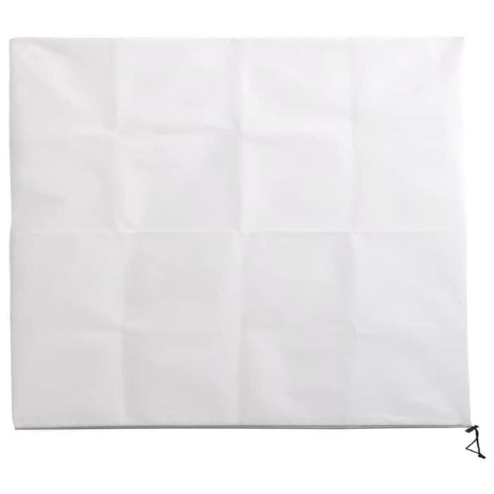 VidaXL Housse de protection pour plantes avec fermeture éclair 70 g-m² 364869