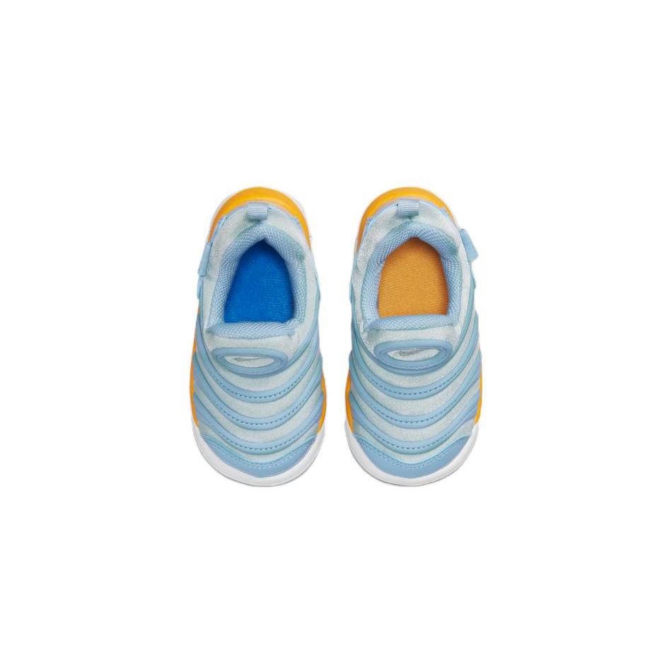 Nike Dynamo Free Slip Resistant Cushioning Abrasion Resistant Low Top Toddler Shoes Blue Infant And Toddler 343938-438