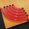 Reusable Round Corner Radius Templates R100 R150 R200 R250 R300 Radius Jig Arc Mold  Edge Molding