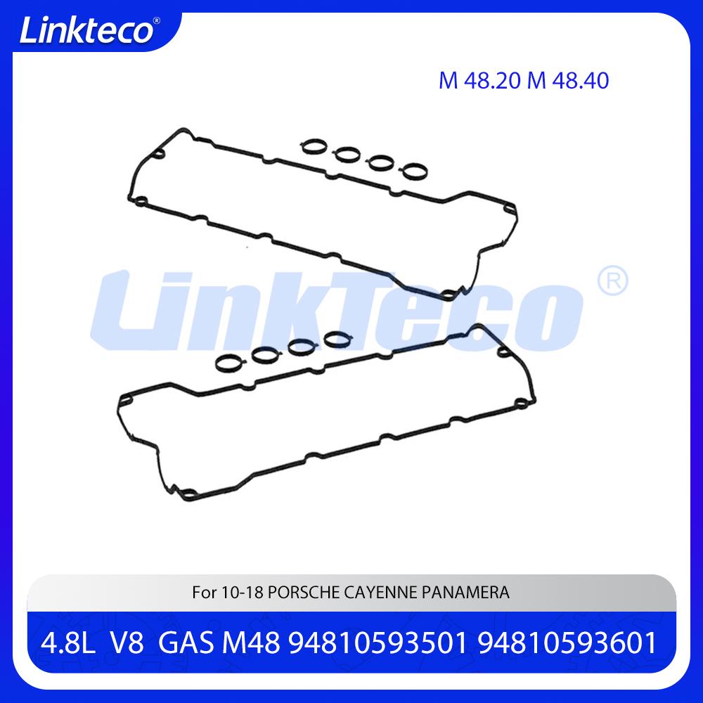Motorteil Ventildeckeldichtungssatz Passend für 4,8 L V8 GAS M48 MCX Für 10-18 Porsche Cayenne Panamera 4,8L M 48.20 M 48.40 94810593501