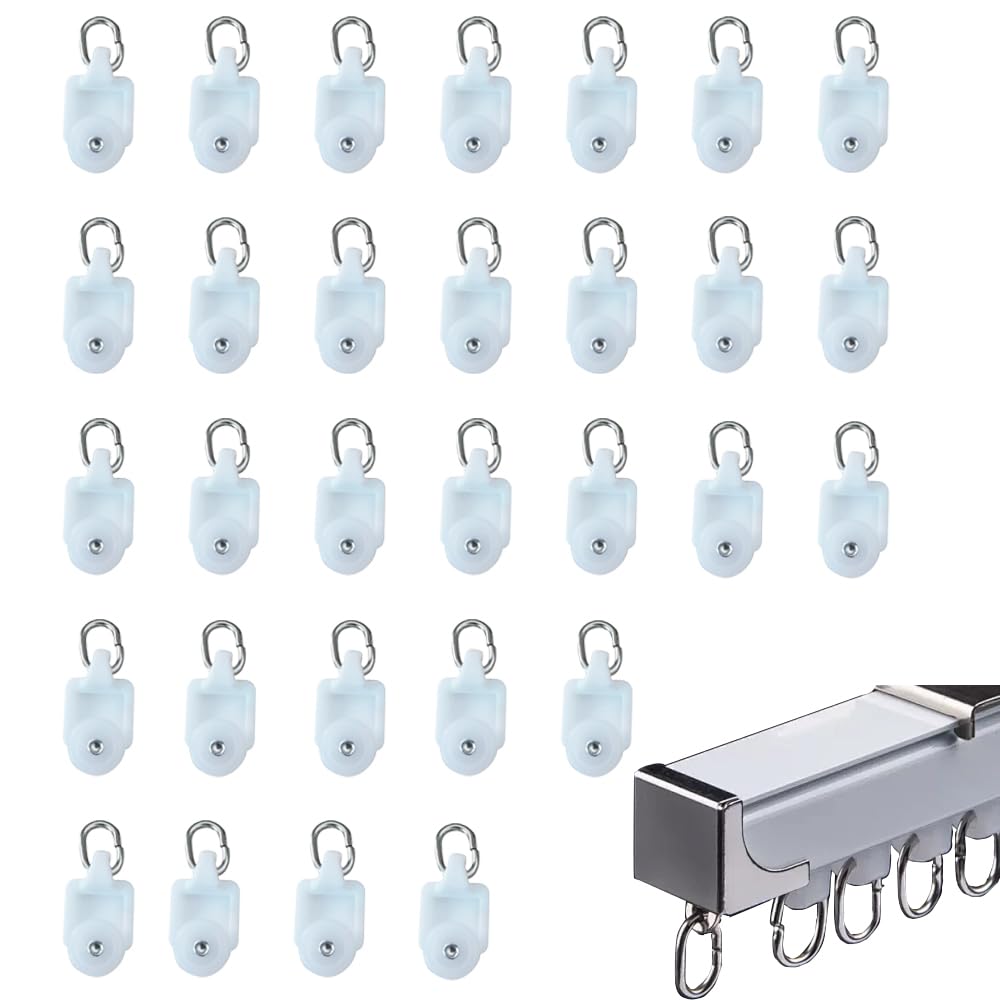 Curtain Runner Curtain Rod Parts Curtain Pulley Curtain Rod Pulley Mute Curtain Hook Smooth Others