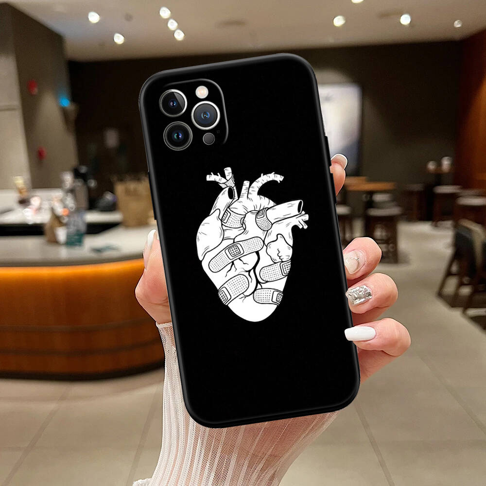 Calm Heart Neue Handyhülle für Redmi Note 8 9 10 11 11S 10C 10X 10A 10T 9A 9C 9T 9S 8T Pro Max Plus Prime
