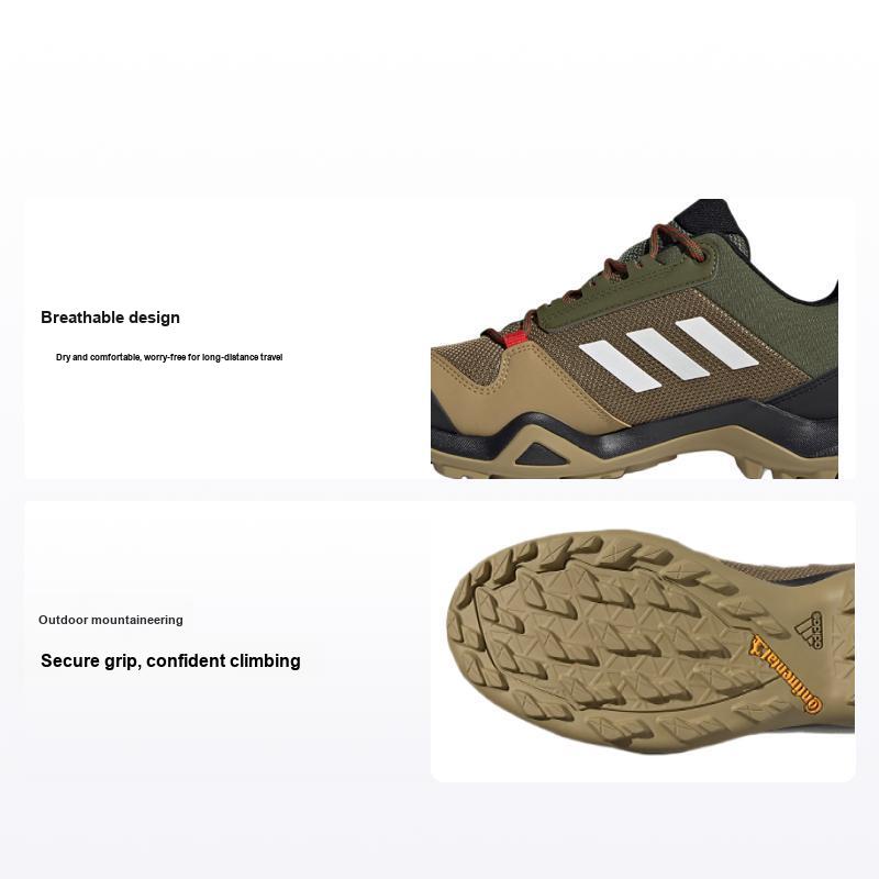 Adidas Terrex AX3 Wild Pine Мужские кроссовки Коричневые кристально-белые ярко-красные FX4576 40
