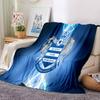 Queens Rangers Fußball Flanelldecke, Weiches Polyester, Modernes Design, Ganzjahres für Camping, Reisen, Geschenke für Feiertage oder Geburtstage