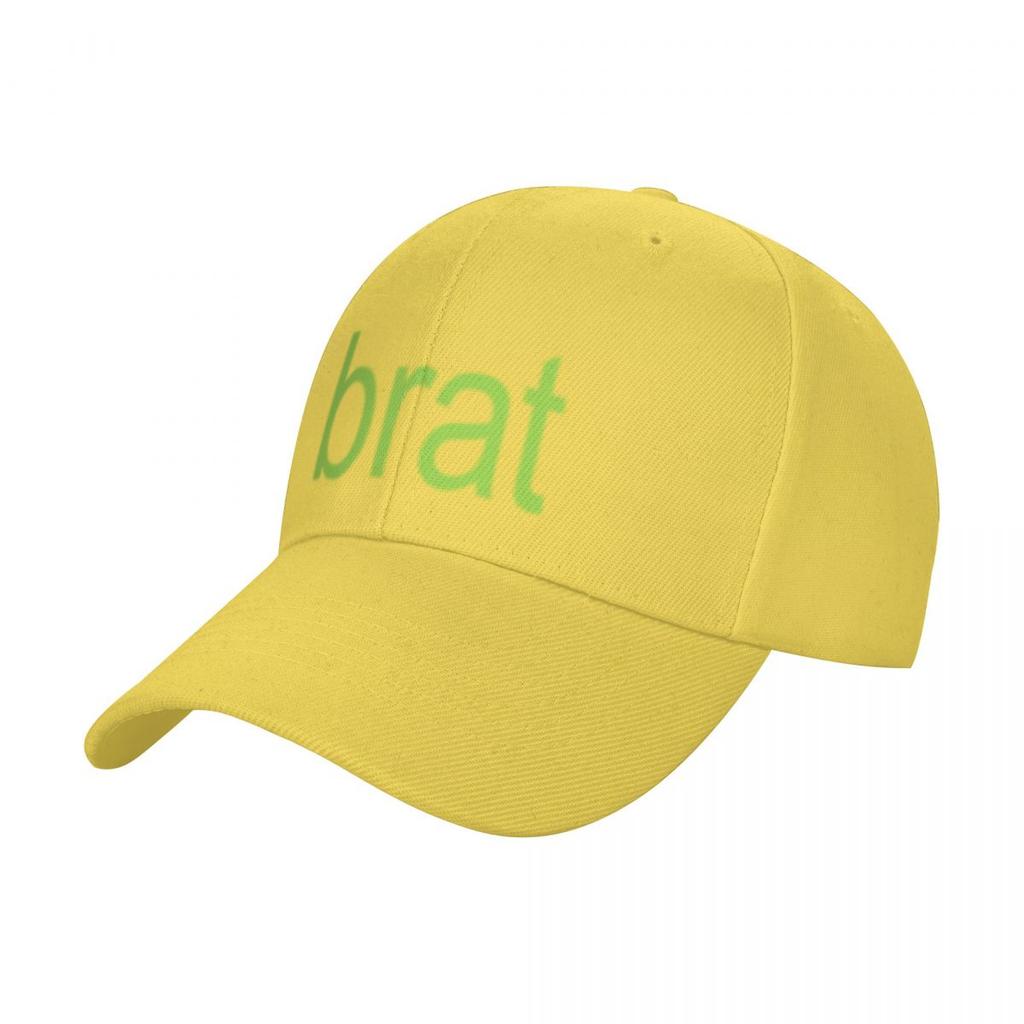Brat - Charli XCX Album Cover Art - Green Baseball Cap Derby Hat Party Hat Mens Caps Women's