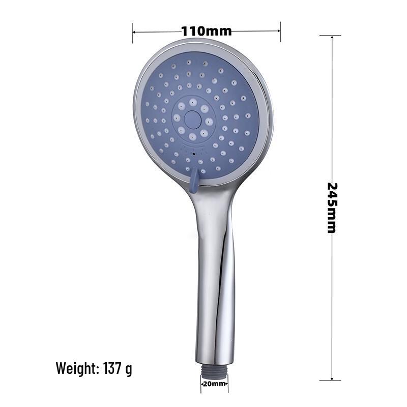 

Zhishi Pressurized Handheld Shower Head Set