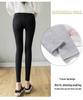 In-Stock Maternity Leggings: Soft, Warm Cotton, Plus Velvet, Elastic Fit for Spring, Autumn & Winter