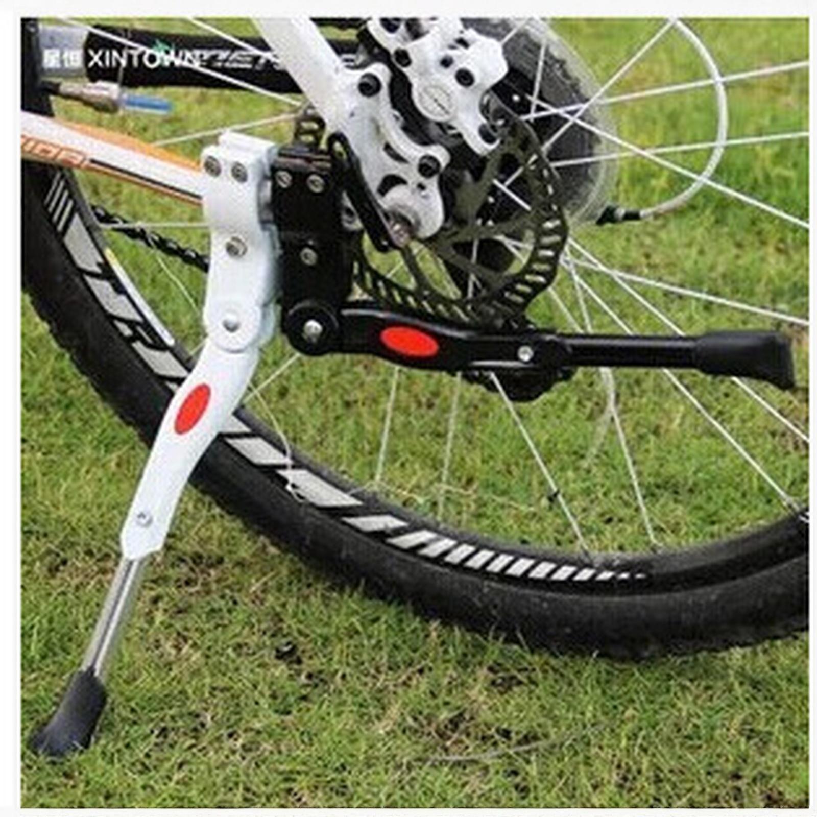 Bike Stand Adjustable  Road  Kickstand Parking Rack Mountain Bike Support  Stand Foot Brace One Size