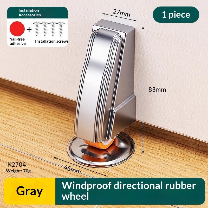Sagging Door Repair Wheel Hydraulic Buffering Quiet Operation Auto Lock Perfect For Home Wooden Doors