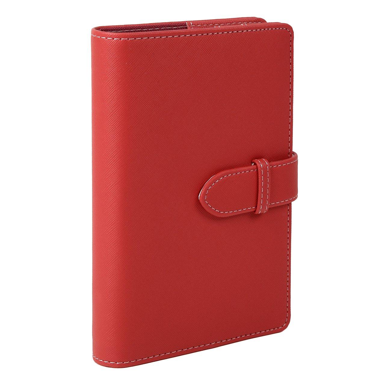 Органайзер Monobox Japan System, серия пастельных цветов, формат B6 Bible, красный, набор из 10 сменных блоков, B6monobasicone-rd