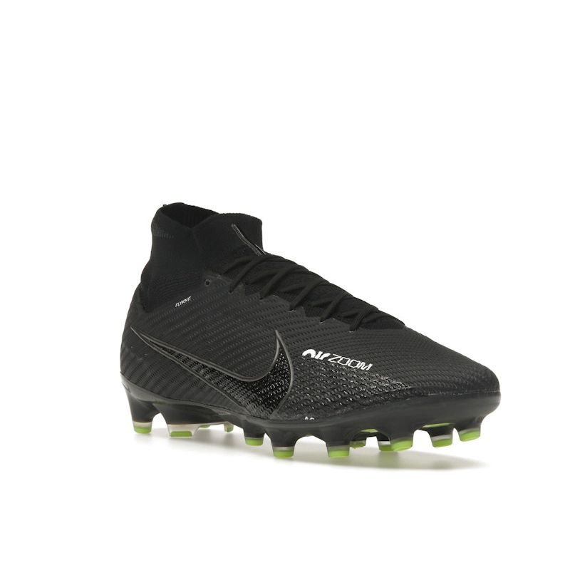 Nike Zoom Mercurial Superfly 9 Elite AG Pro Shadow Pack Men Sneakers Black Summit-White Volt DJ5165-001