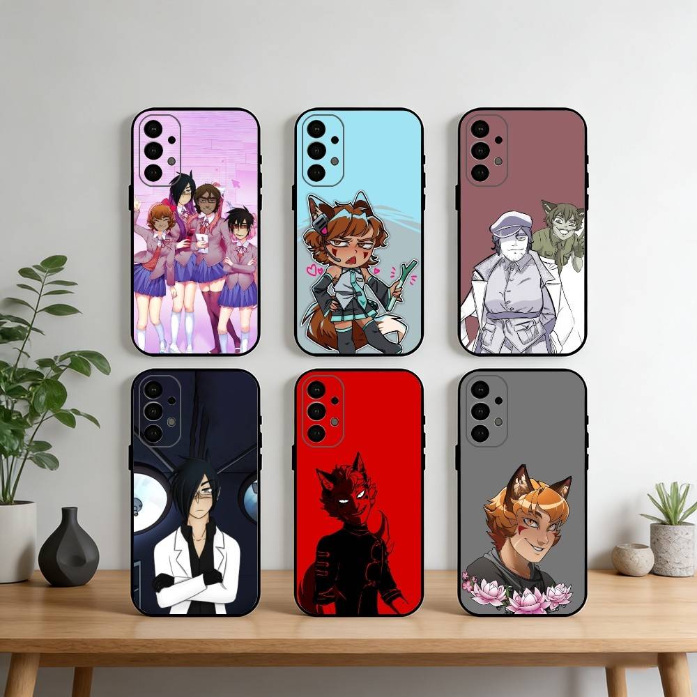 B-Boyfriend To Death BTD Game Phone Case For Samsung S25,S24,S21,S22,S23,S30,Ultra,S20,Plus,Fe,Note,10,9,5G Black Cover